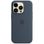 Чехол silicone with magsafe Case iphone 14 Pro Stormblue