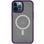 Чохол TPU+PC Metal Buttons with MagSafe 14 Pro (6.1") - purple