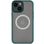 Чехол TPU+PC Metal Buttons with MagSafe iPhone 13 (6.1") - green