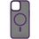 Чохол TPU+PC Metal Buttons with MagSafe iPhone 15 Pro (6.1) - purple