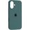 Чехол Silicone Case Full Protective (AA) для Apple iPhone 16 (6.1") (Зеленый/Cactus)