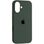Чохол Silicone Case Full Protective (AA) для Apple iPhone 16 (6.1") (Зелений / Cyprus Green)