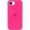 Чехол Silicone Case Full Protective (AA) для Apple iPhone 16e (6.1") (Розовый / Barbie pink)