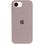 Чохол Silicone Case Full Protective (AA) для Apple iPhone 16e (6.1") (Сірий / Lavender)