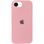 Чехол Silicone Case Full Protective (AA) для Apple iPhone 16e (6.1") (Розовый/Light pink)