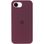Чехол Silicone Case Full Protective (AA) для Apple iPhone 16e (6.1") (Бордовый/Plum)