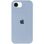 Чехол Silicone Case Full Protective (AA) для Apple iPhone 16e (6.1") (Голубой/Sweet Blue)