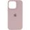 Чохол Silicone Case Full Protective (AA) для Apple iPhone 16 Pro (6.3") (Сірий / Lavender)
