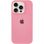 Чохол Silicone Case Full Protective (AA) для Apple iPhone 16 Pro Max (6.9") (Рожевий / Light pink)