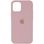 Чохол Silicone Case Full Protective (AA) для Apple iPhone 16 Pro (6.3") (Рожевий / Pink Sand)