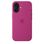 Чохол Silicone Case with MagSafe iPhone 16 Fuchsia