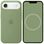 Чохол Silicone Case with MagSafe iPhone 17 Air light moss