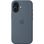 Чохол Silicone Case with MagSafe + Button iPhone 17 Pro Anchor blue