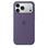 Чехол Silicone Case with MagSafe + Button iPhone 17 Pro Max Purple Fog