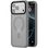 Чехол TPU+PC Metal Buttons with MagSafe iPhone 17 Pro (6.3") (Серый / Grey)
