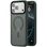 Чехол TPU+PC Metal Buttons with MagSafe iPhone 17 Pro (6.3") (Зеленый / Dark Green)