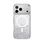 Чохол SwitchEasy Starfield M 3D Glitter Case with MagSafe for iPhone 17 Pro/ 18 Pro, Transparent/White Ring