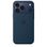 Чехол Silicone Case with MagSafe + Button iPhone 17 Pro Midnight