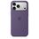 Чохол Silicone Case with MagSafe + Button iPhone 17 Pro Purple Fog