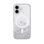 Чохол SwitchEasy Starfield M 3D Glitter Case with MagSafe for iPhone 17, Transparent/White Ring
