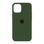 Чехол Silicone Case Open Camera iPhone 16 Pro, #45, Army Green