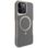 Чехол TPU+PC Metal Buttons with MagSafe iPhone Carbon Ring для Apple iPhone 15 Pro (6.1") (Серый)