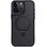 Чехол TPU+PC Metal Buttons with MagSafe iPhone Carbon Ring для Apple iPhone 16 Pro (6.3") (Черный)