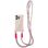 Чохол TPU CrossBody with straps для Apple iPhone 16 Pro (6.3") (Antique White)