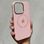 Чехол Silicone case Metal Camera with MagSafe (iPhone 14 Pro, Pink Sand)