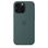 Чехол Silicone Case with MagSafe + Button iPhone 16 Pro Max Lake Green copi