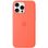 Чохол Silicone Case with MagSafe + Button iPhone 16 Pro Max Tangerine