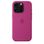 Чохол Silicone Case with MagSafe + Button iPhone 16 Pro Fuchsia copi