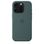 Чохол Silicone Case with MagSafe + Button iPhone 16 Pro Lake Green copi