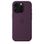 Чехол Silicone Case with MagSafe + Button iPhone 16 Pro Plum copi