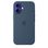 Чехол Silicone Case with MagSafe + Button iPhone 16 Denim copi