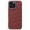 Чохол Pitaka Tactile Woven Case Monogram Red/Gold for iPhone 16 Pro Max (KI1602PTKP)