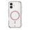 Чехол-накладка LAUT AERO SPARKLE with MagSafe for iPhone 16 Plus Crystal Pink (L_IP24C_AS_P)