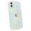Чехол Clear Rainbow Heart (iPhone 12, Big)