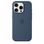 Чехол Silicone Case with MagSafe iPhone 16 Pro Denim