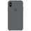 Чохол Silicone Case iphone XR dark gray