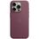 Чохол Leather Case with MagSafe iPhone 15 Pro Max Mulberry