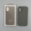 Чехол Leather Case with MagSafe iPhone 16 Light grey