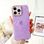 Чохол Marble Case (iPhone 15 Pro Max, Purple)