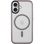 Чохол TPU+PC Metal Buttons with MagSafe Apple iPhone 16 Plus (6.7") Gray