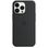 Чохол silicone Case with magsafe iphone 13 Pro Max Midnight (Black)