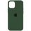 Чехол Silicone Case Open Camera iPhone 14, #45, Army Green
