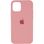 Чохол Silicone Case Open Camera iPhone 15, #12, Pink