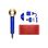 Фен Dyson SuperSonic 23.75K Gold (Blue/Gold) (389910-01)