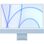 Моноблок Apple iMac 24 M1 Blue 2021 (Z14M000US)