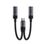 Аудио-переходник Acefast J14 USB-C 2in1 (Black)